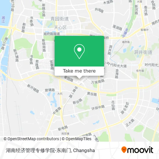 湖南经济管理专修学院-东南门 map