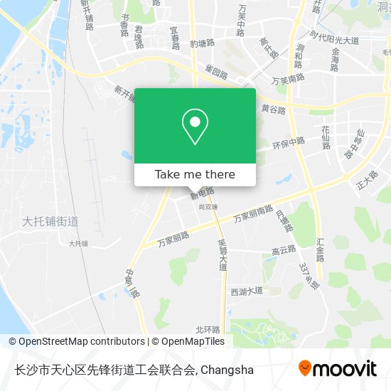 长沙市天心区先锋街道工会联合会 map