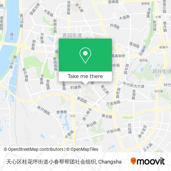 天心区桂花坪街道小春帮帮团社会组织 map