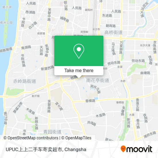 UPUC上上二手车寄卖超市 map