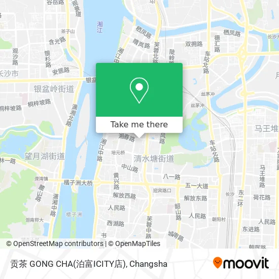贡茶 GONG CHA(泊富ICITY店) map