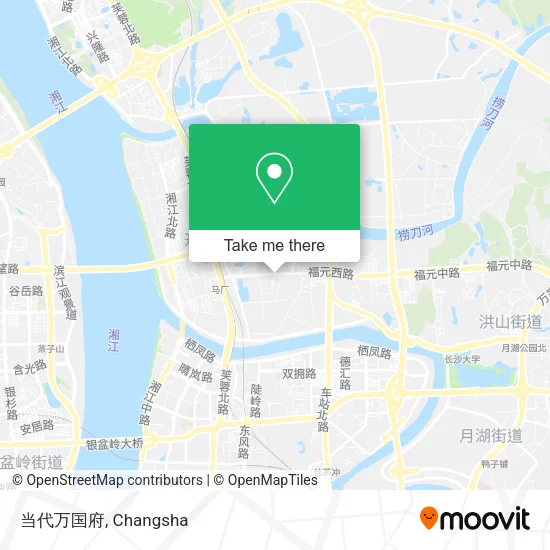 当代万国府 map