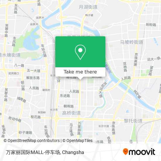 万家丽国际MALL-停车场 map