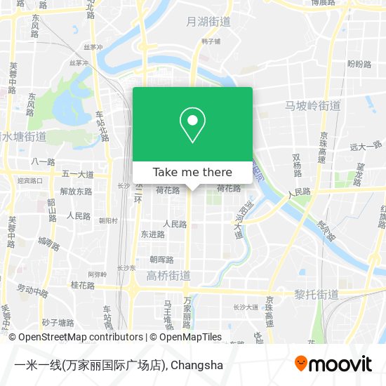 一米一线(万家丽国际广场店) map