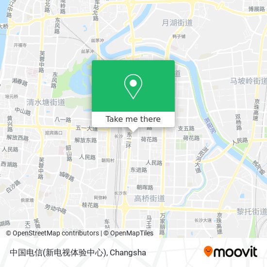 中国电信(新电视体验中心) map