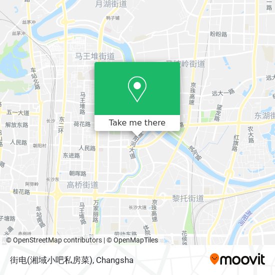 街电(湘域小吧私房菜) map
