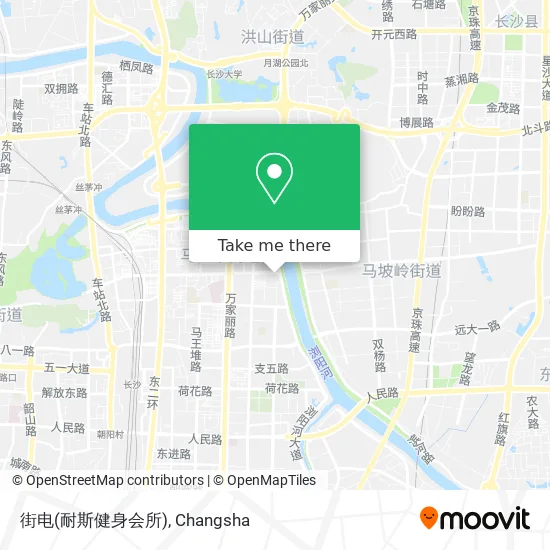 街电(耐斯健身会所) map