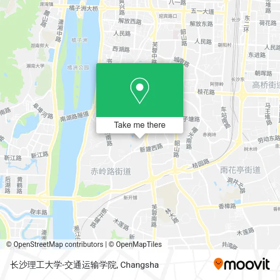 长沙理工大学-交通运输学院 map