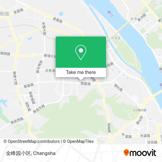 金峰园小区 map