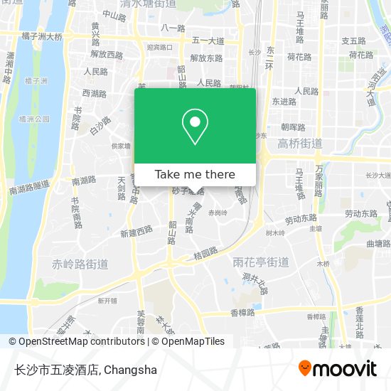 长沙市五凌酒店 map