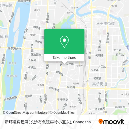 新环境房屋网(长沙有色院窑岭小区东) map