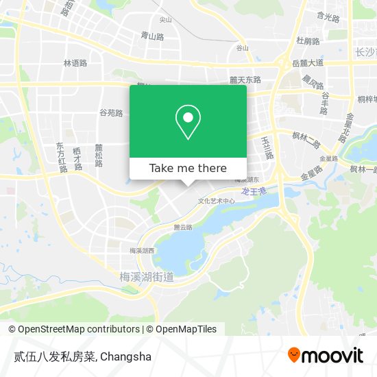贰伍八发私房菜 map