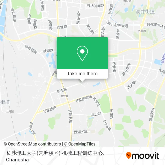 长沙理工大学(云塘校区)-机械工程训练中心 map