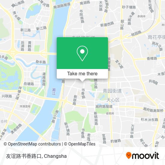 友谊路书香路口 map