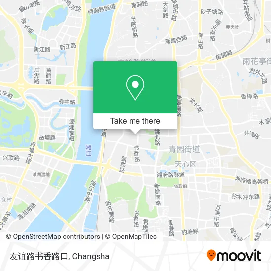 友谊路书香路口 map