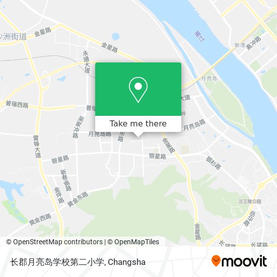 长郡月亮岛学校第二小学 map