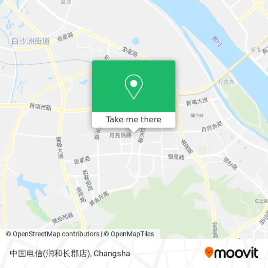 中国电信(润和长郡店) map