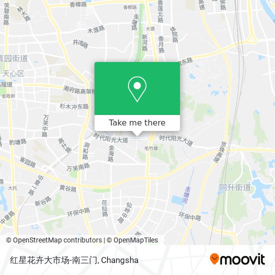 红星花卉大市场-南三门 map