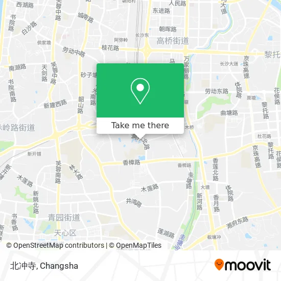北冲寺 map