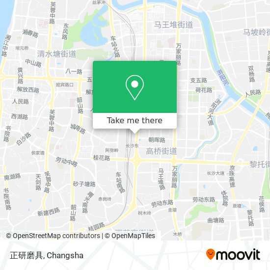 正研磨具 map