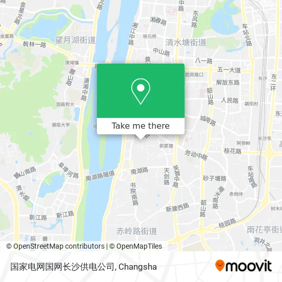 国家电网国网长沙供电公司 map