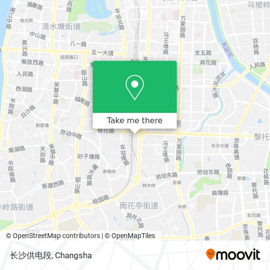 长沙供电段 map
