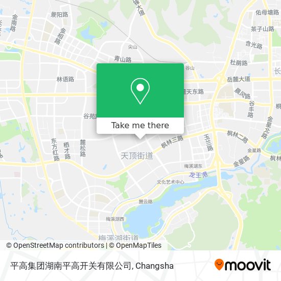 平高集团湖南平高开关有限公司 map