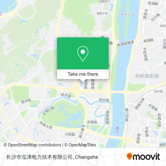 长沙市泓泽电力技术有限公司 map