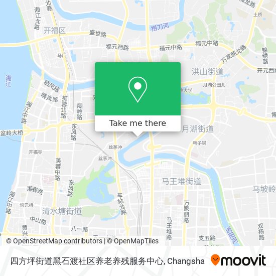四方坪街道黑石渡社区养老养残服务中心 map