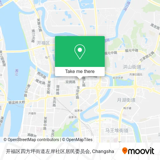 开福区四方坪街道左岸社区居民委员会 map