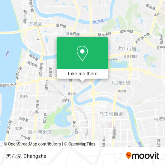 黑石渡 map
