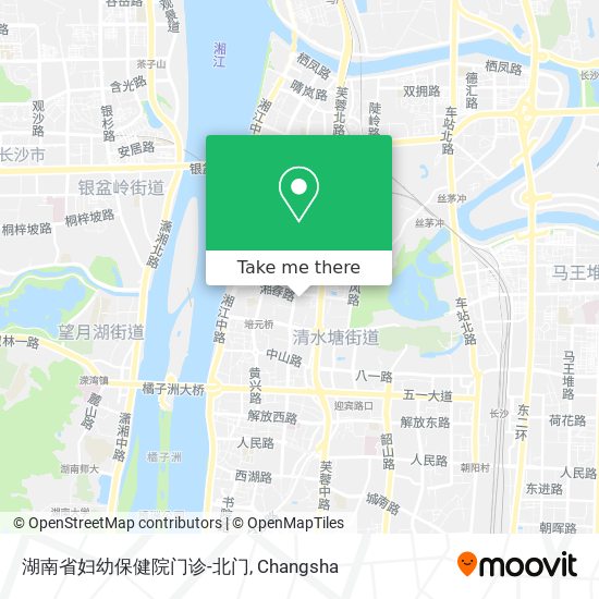 湖南省妇幼保健院门诊-北门 map