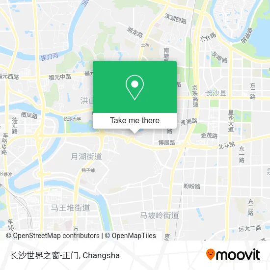 长沙世界之窗-正门 map