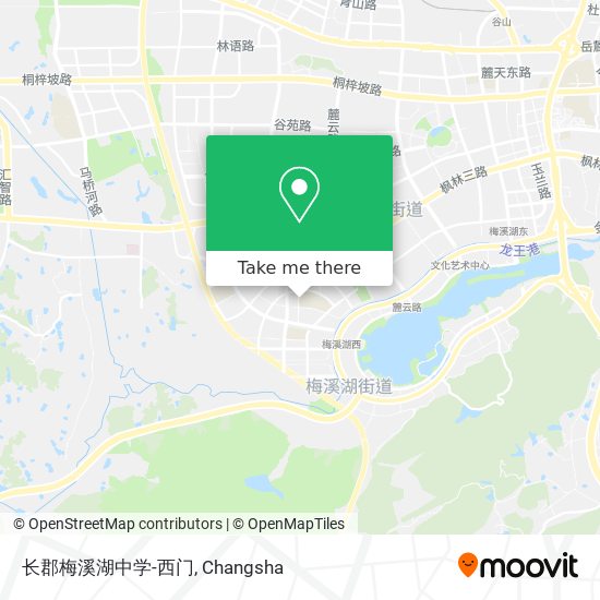 长郡梅溪湖中学-西门 map