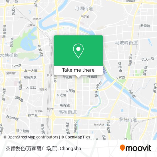茶颜悦色(万家丽广场店) map