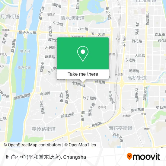 时尚小鱼(平和堂东塘店) map