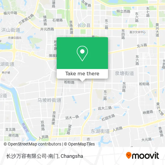 长沙万容有限公司-南门 map