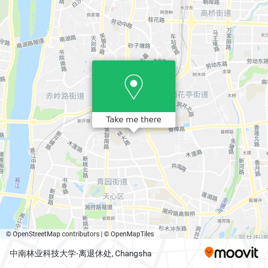 中南林业科技大学-离退休处 map