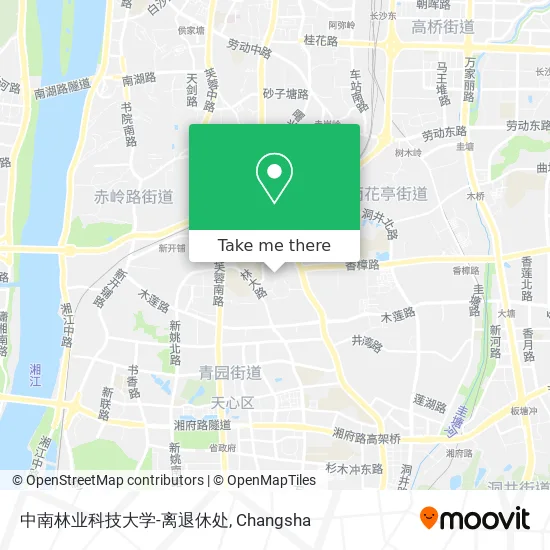 中南林业科技大学-离退休处 map