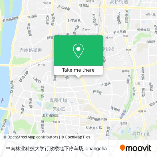 中南林业科技大学行政楼地下停车场 map