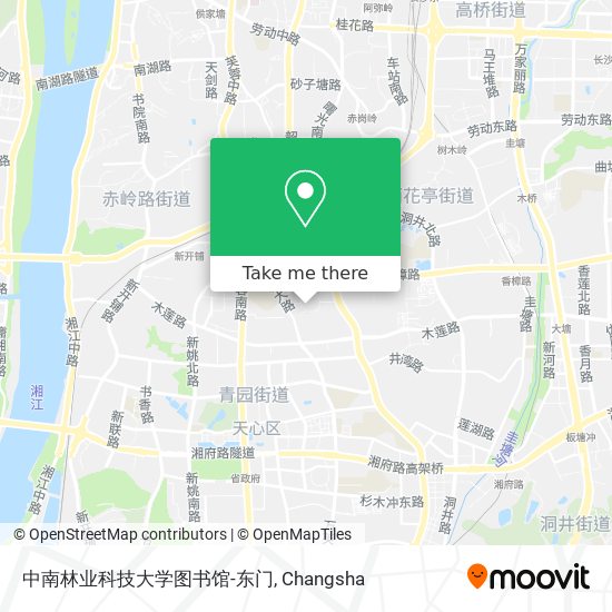 中南林业科技大学图书馆-东门 map