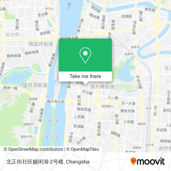 北正街社区赐闲湖-2号楼 map