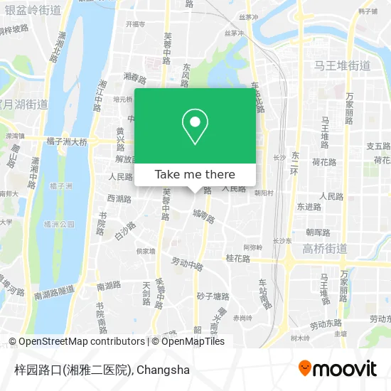 梓园路口(湘雅二医院) map