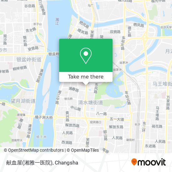 献血屋(湘雅一医院) map