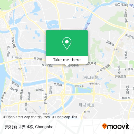 美利新世界-4栋 map