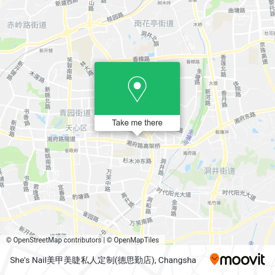 She's Nail美甲美睫私人定制(德思勤店) map