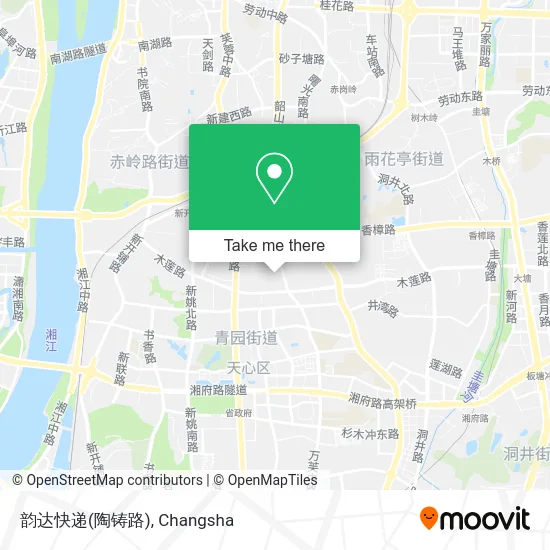 韵达快递(陶铸路) map