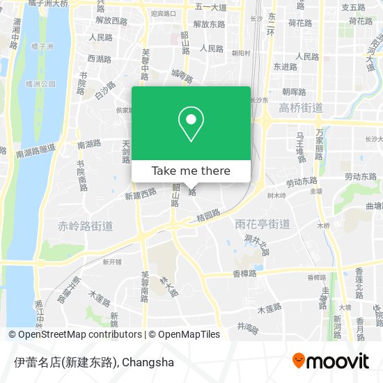 伊蕾名店(新建东路) map