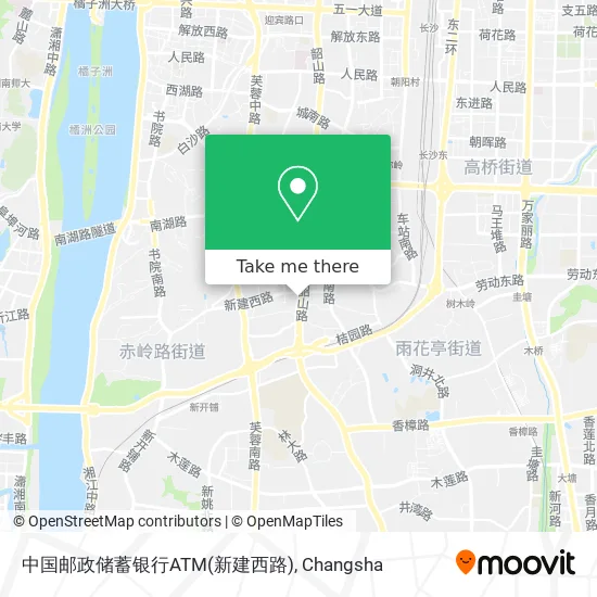 中国邮政储蓄银行ATM(新建西路) map