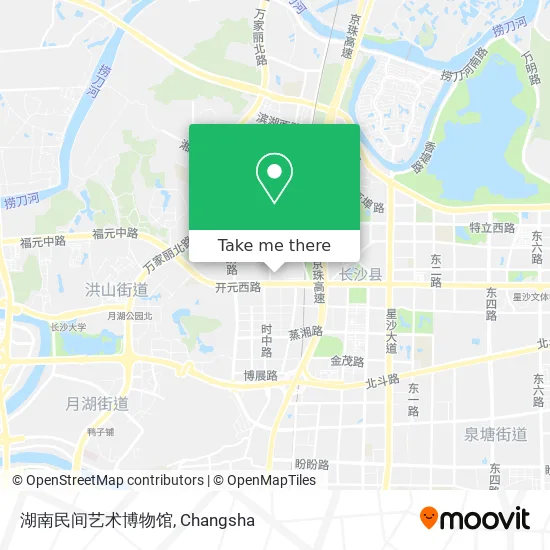 湖南民间艺术博物馆 map